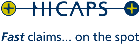HICAPS logo for  private health insurance claims